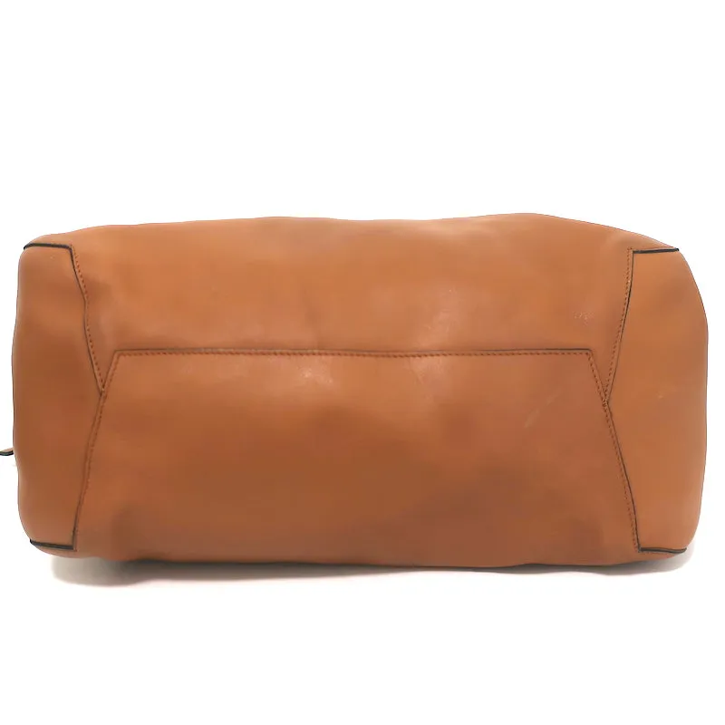 Marni Hobo Camel Leather Extra Large Shoulder Bag
