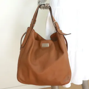 Marni Hobo Camel Leather Extra Large Shoulder Bag