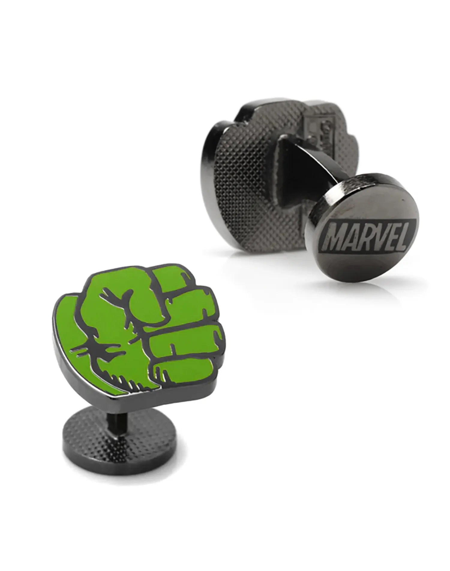 Marvel Hulk Face and Fist Cufflinks