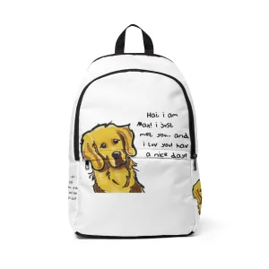 Max Unisex Fabric Backpack