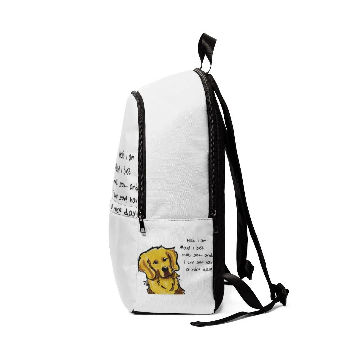 Max Unisex Fabric Backpack