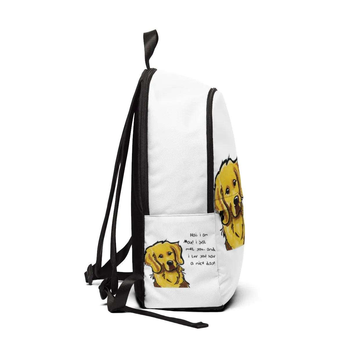 Max Unisex Fabric Backpack