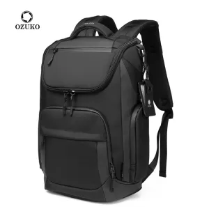 Men's Business And Leisure Waterproof Computer Backpacks