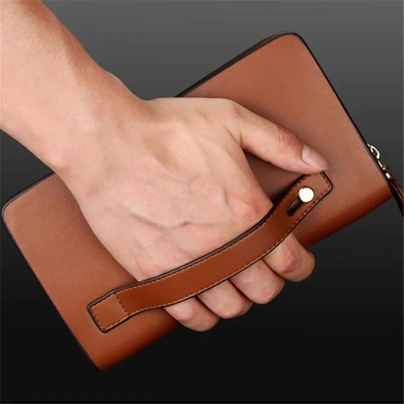 Men's Busniess Casual High-capacity Wallet Handbag