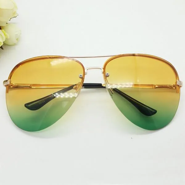 Men's Fashion Gradient Aviator Glasses In 7 Choices