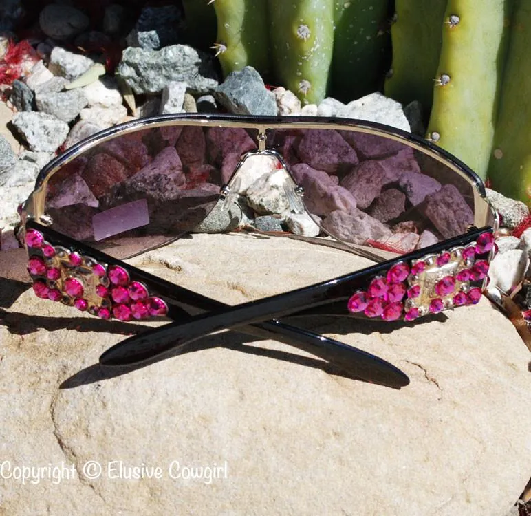 Metal Concho Sunglasses