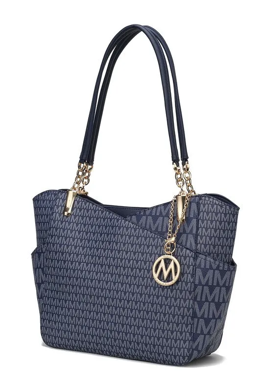 Mia K Fashion Collection Jules Printed Tote Handbag