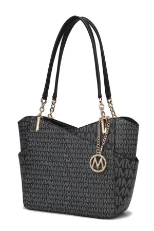 Mia K Fashion Collection Jules Printed Tote Handbag