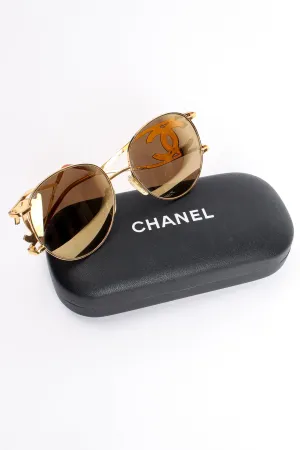 Miller Gold Mirror CC Sunglasses