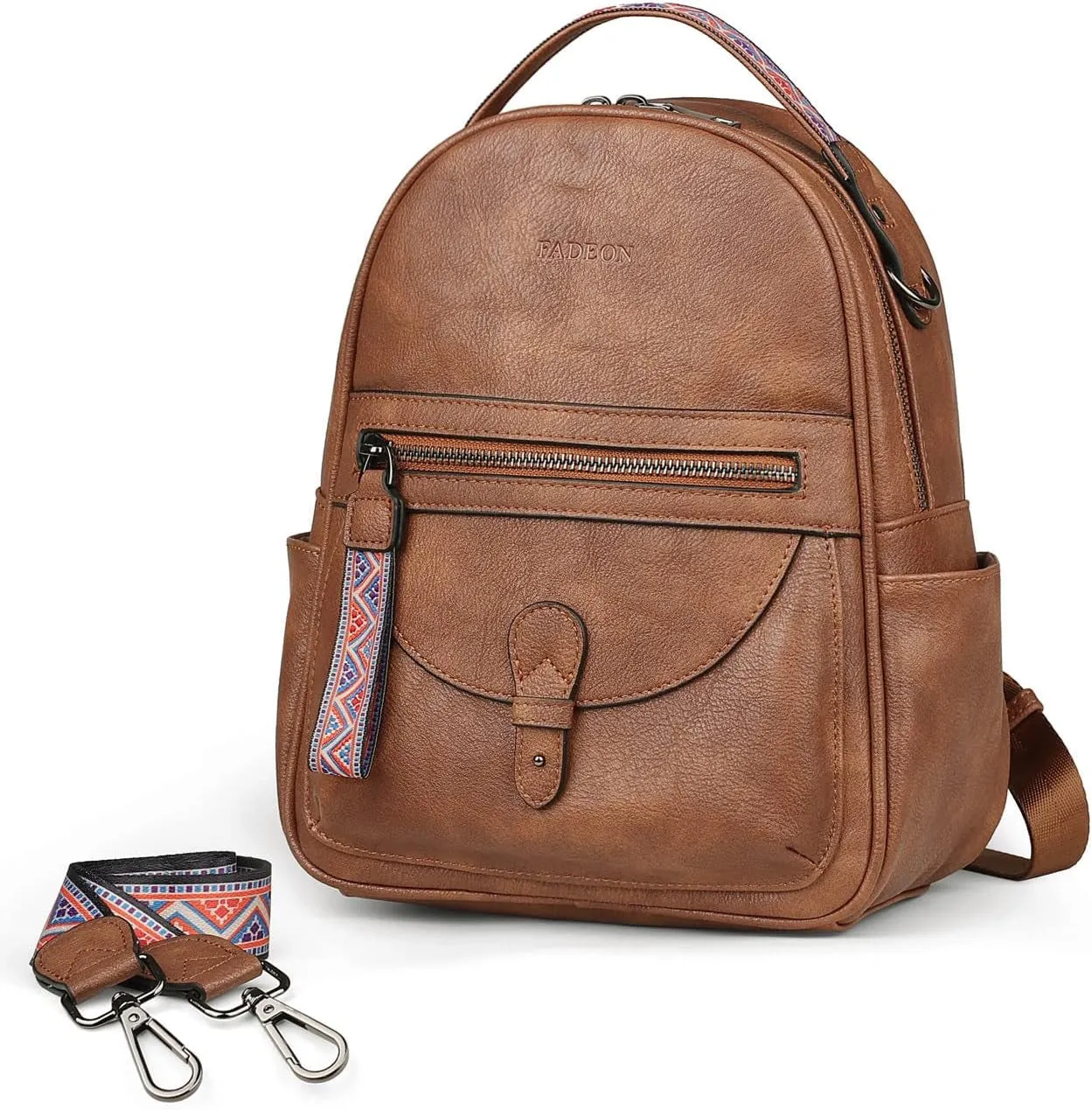 Mini Leather Backpack for Women, Designer Shoulder Backpacks, Ladies Fashion Handbag