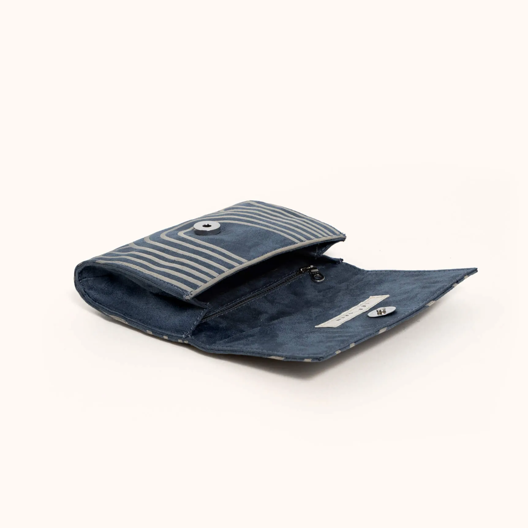 Minimal Wallet, Vintage Blue Arches