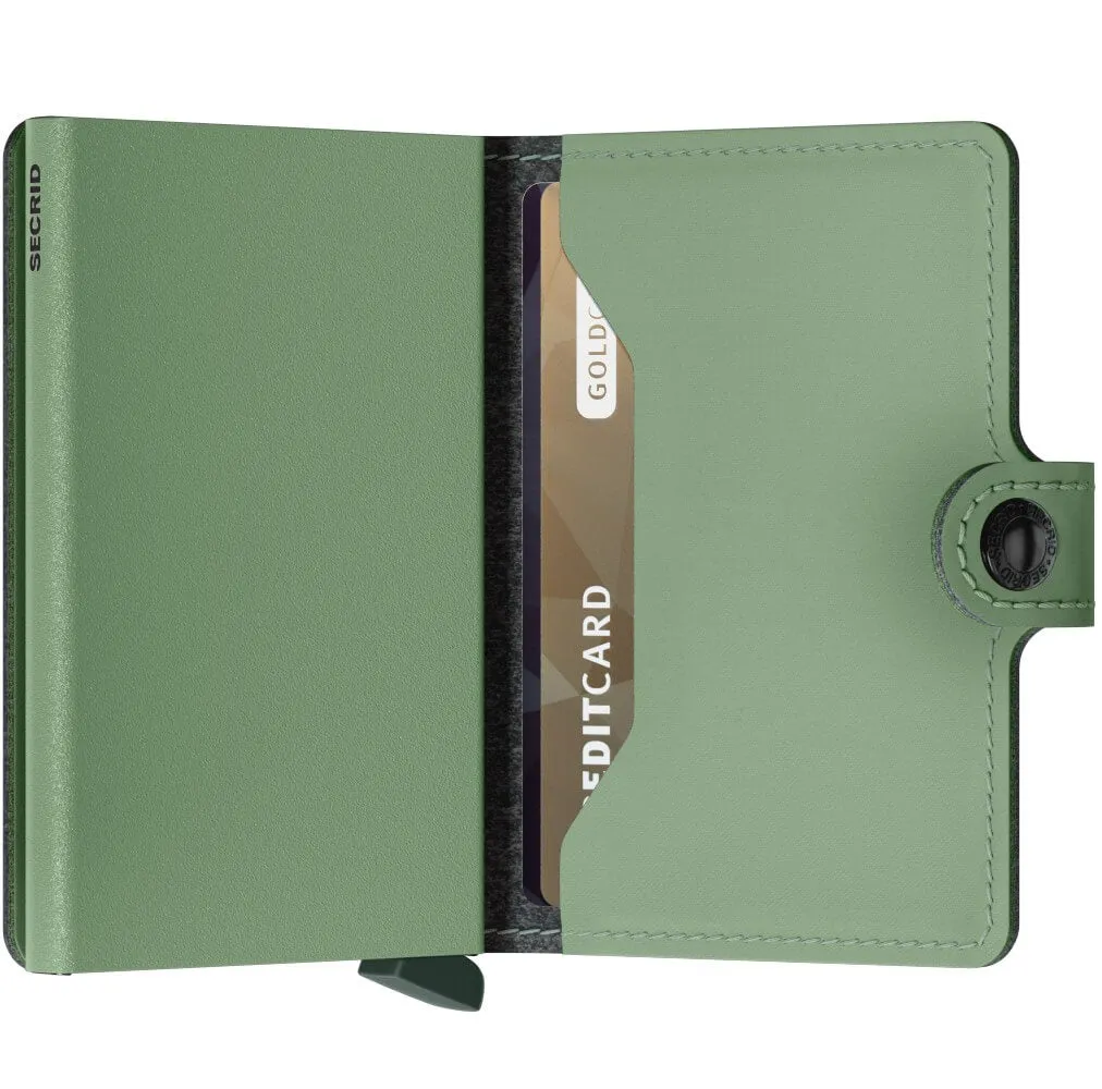 Miniwallet Yard Powder- Pistachio (Non-Leather)