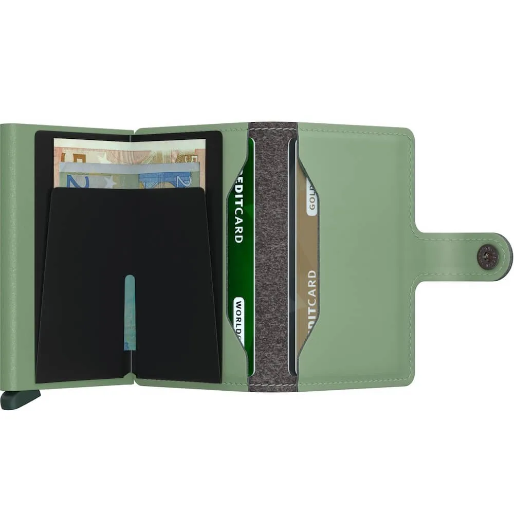 Miniwallet Yard Powder- Pistachio (Non-Leather)