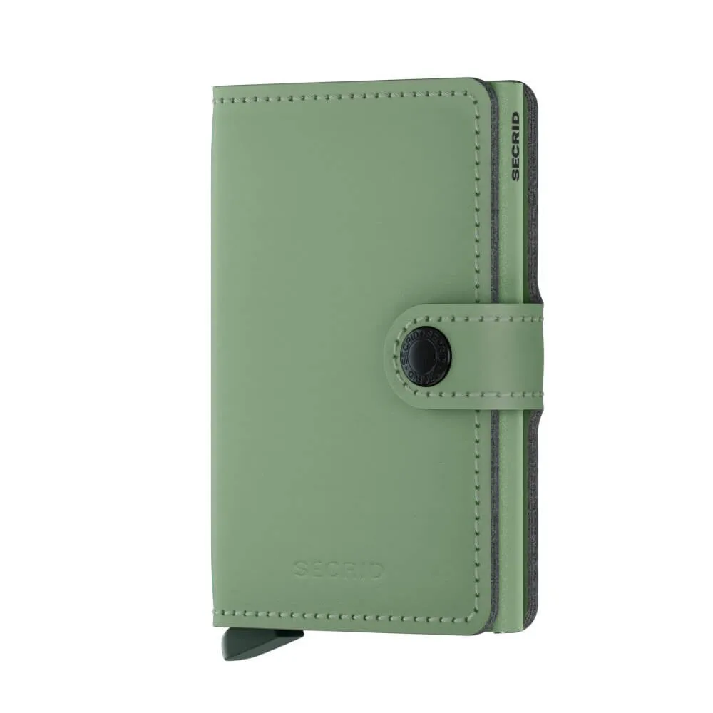 Miniwallet Yard Powder- Pistachio (Non-Leather)