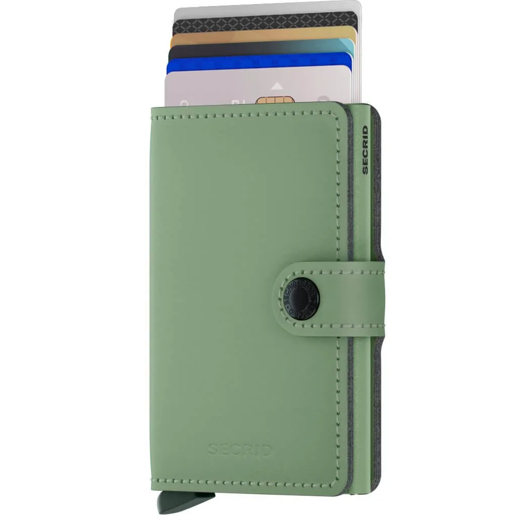 Miniwallet Yard Powder- Pistachio (Non-Leather)