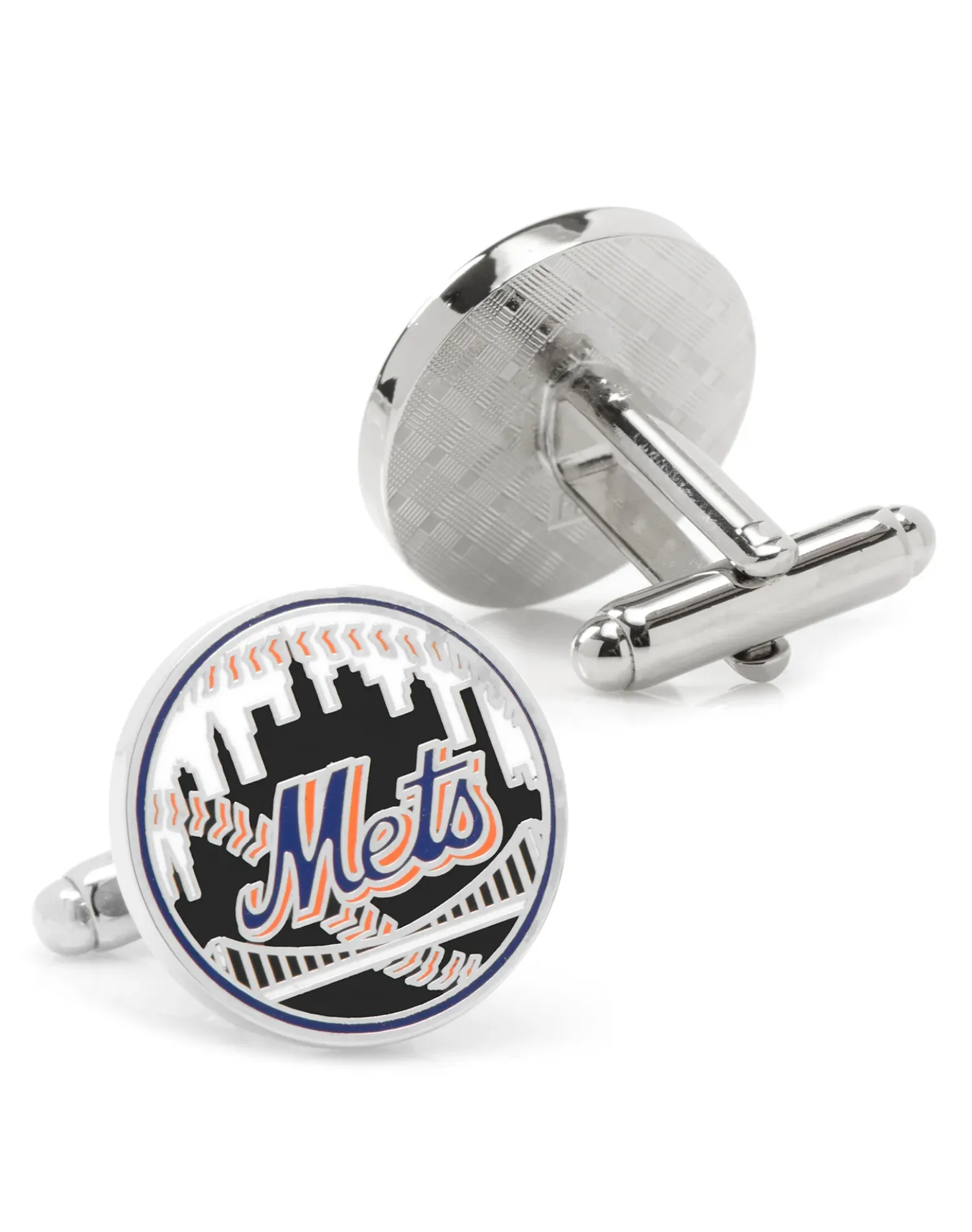MLB New York Mets Baseball Cufflinks