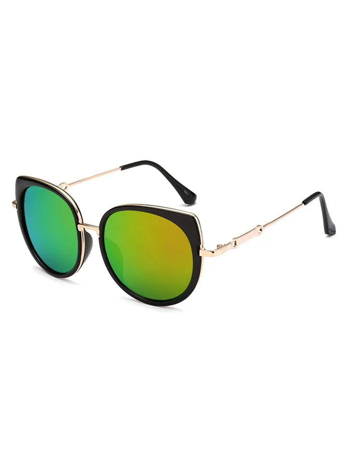 New Cat Eye Mirror Sunglasses