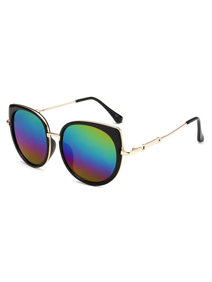 New Cat Eye Mirror Sunglasses