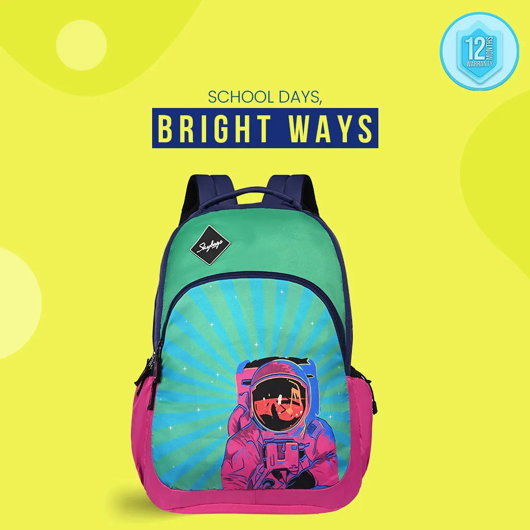 New Neon 23-07  School BP (H) Blue Pink