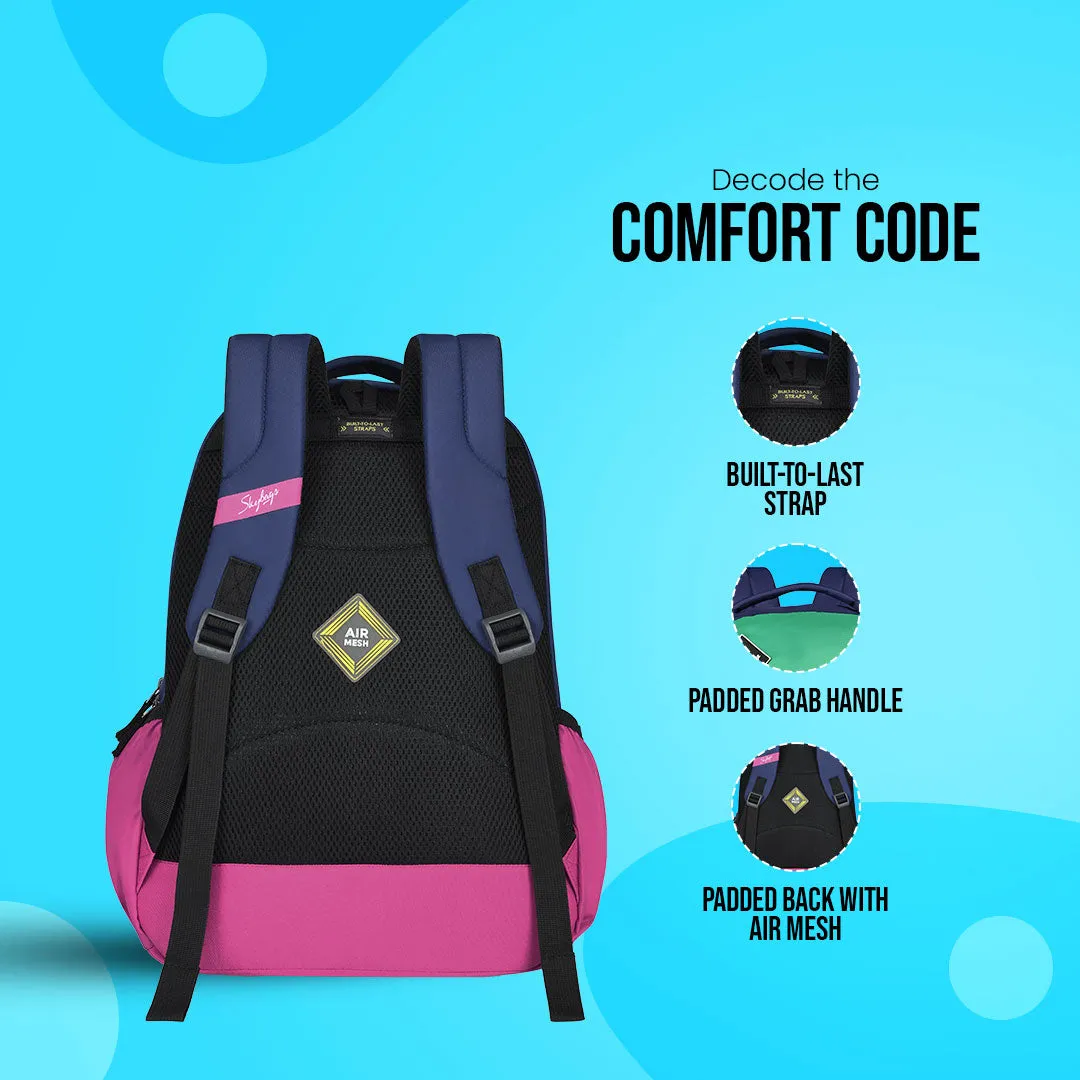 New Neon 23-07  School BP (H) Blue Pink