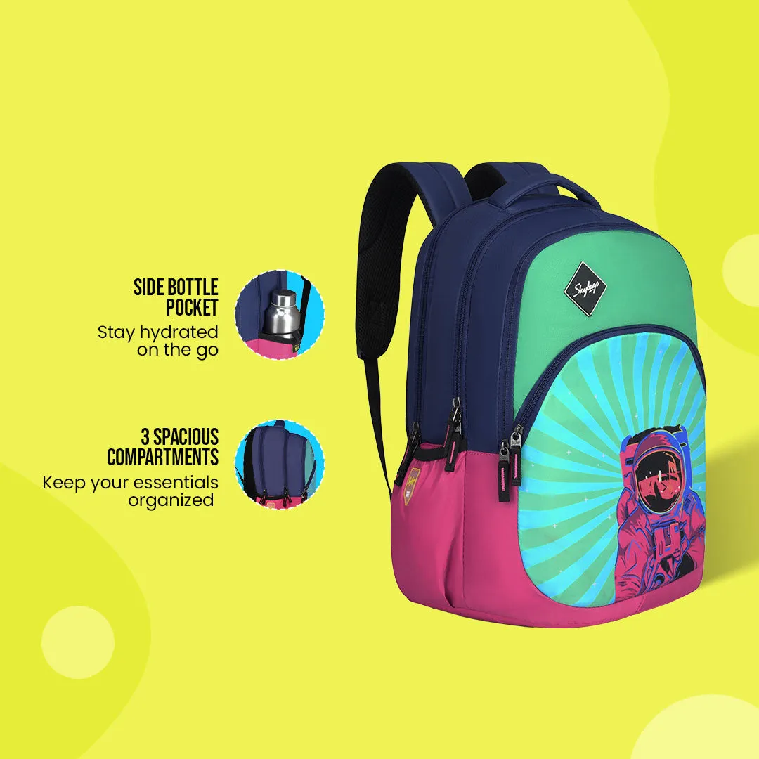 New Neon 23-07  School BP (H) Blue Pink