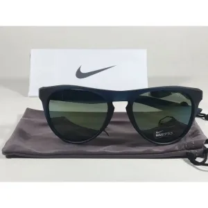 Nike Essential Jaunt Sunglasses R EV1007 440 416 Matte Blue Green Mirror Lens