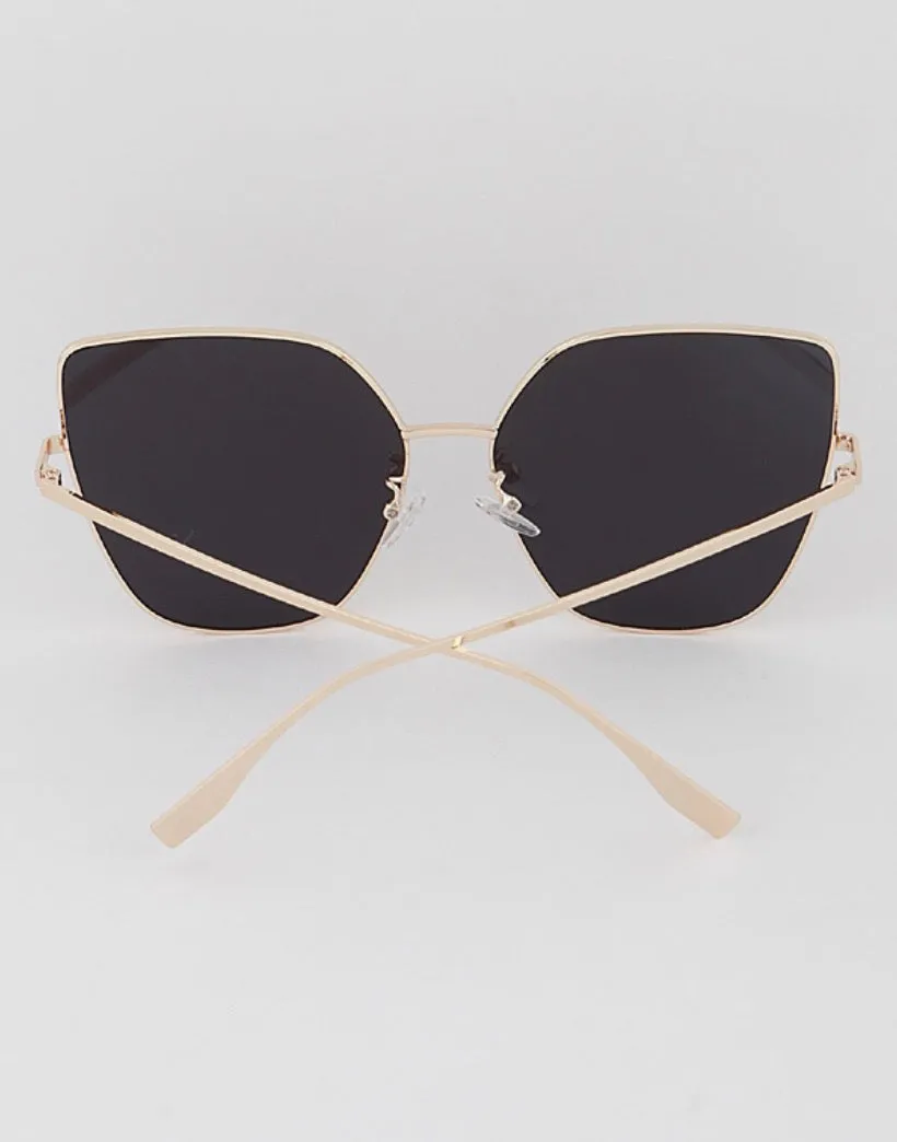 Oversize Cat Eye Sunglasses