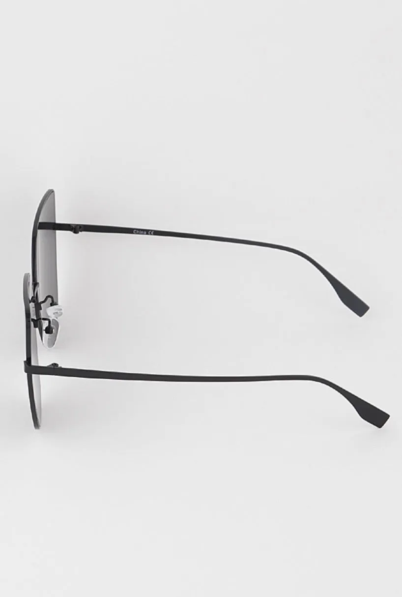 Oversize Cat Eye Sunglasses