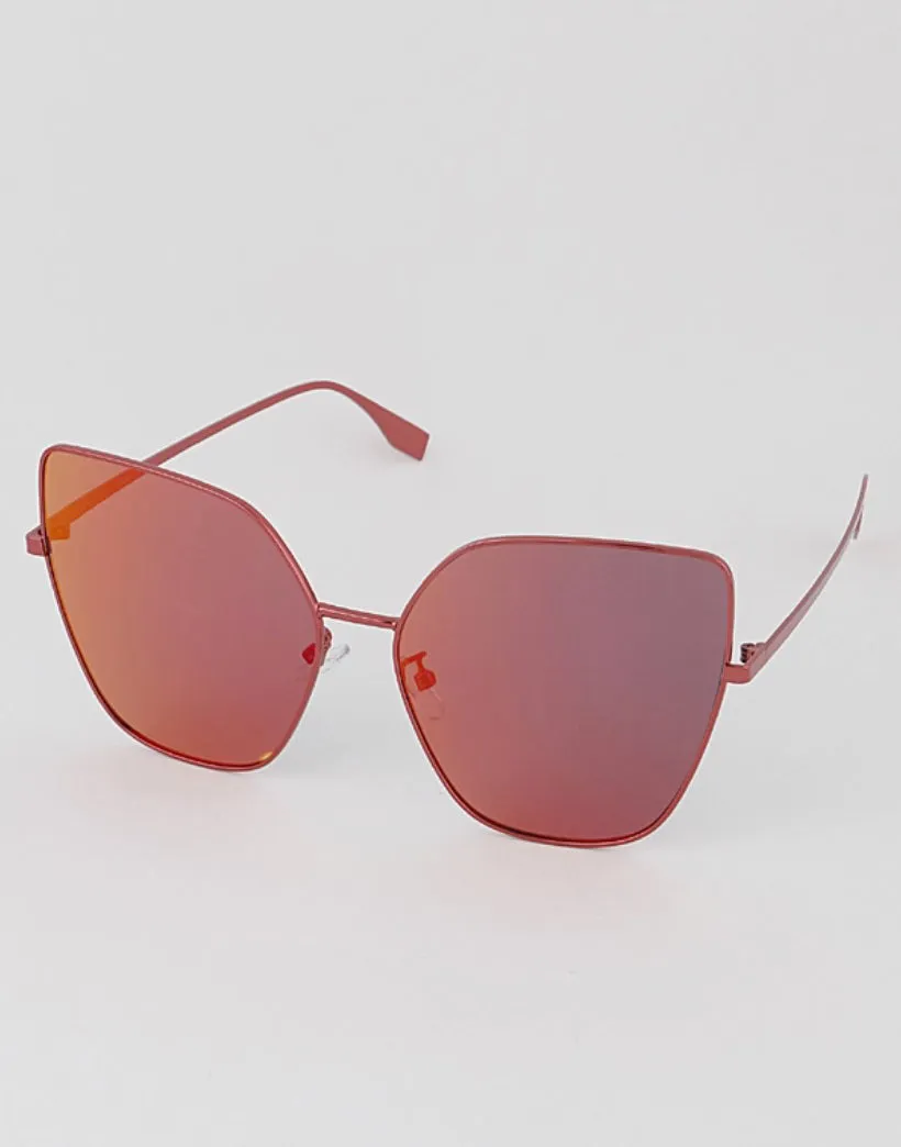 Oversize Cat Eye Sunglasses