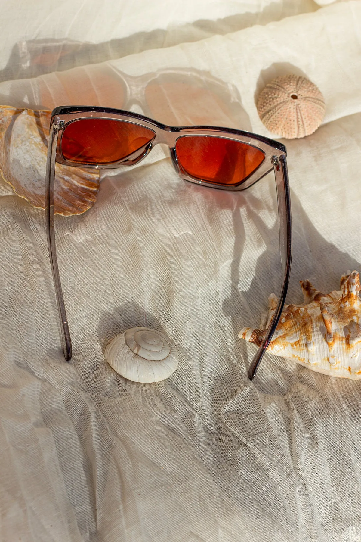 Oversize Triangle Cat Eye Sunglasses