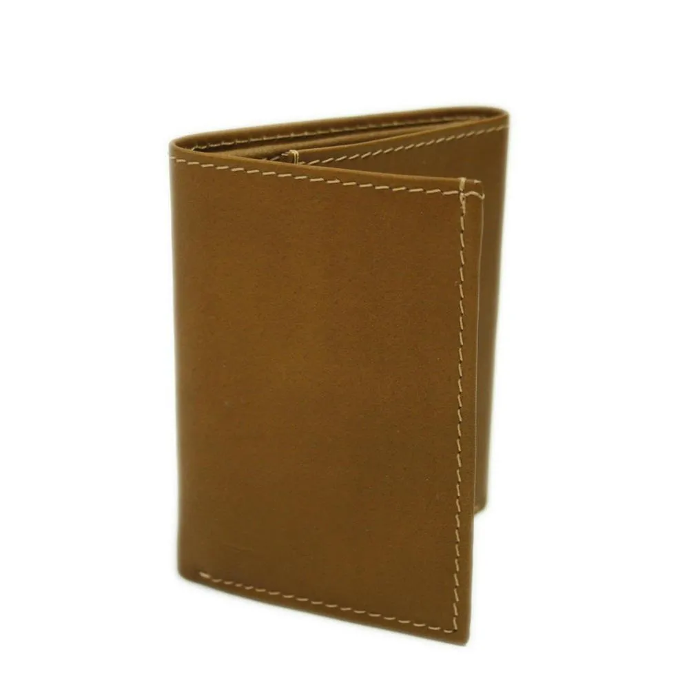 Piel Leather Tri-Fold Wallet
