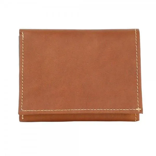 Piel Leather Tri-Fold Wallet