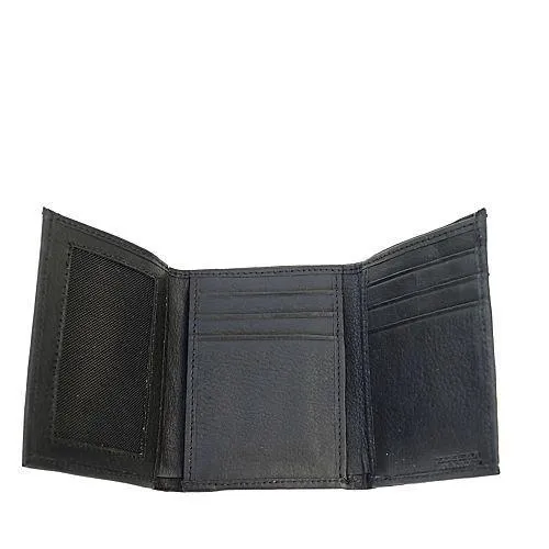 Piel Leather Tri-Fold Wallet