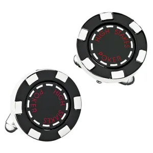 Poker Chip Cufflinks