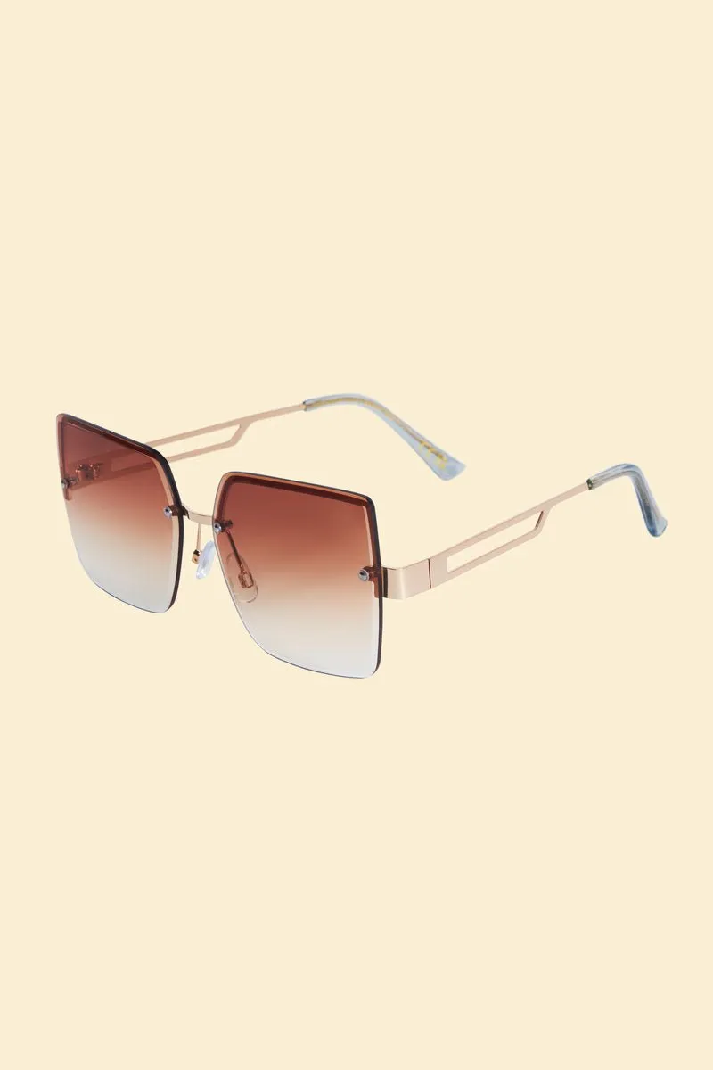 Powder Dahlia Luxe Sunglasses