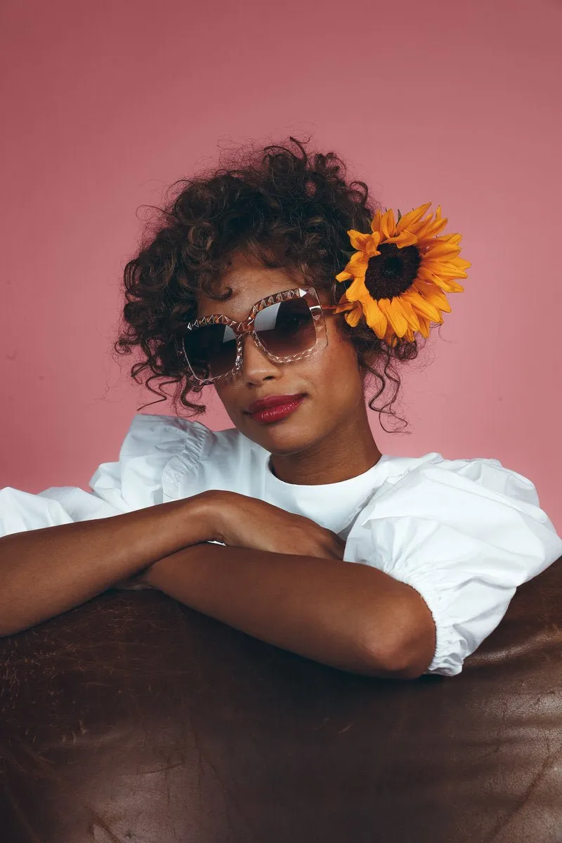 Powder Hayley Limited Edition Sunglasses Nude