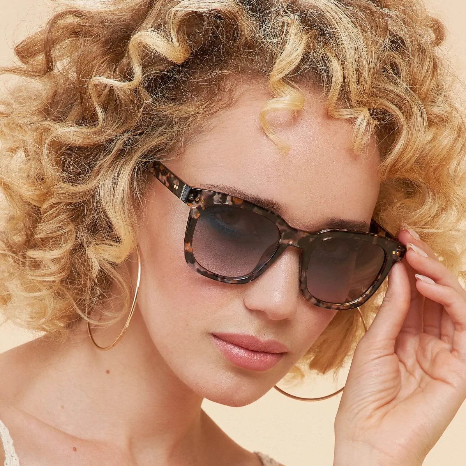 Powder Katana Sunglasses - Mono Tortoiseshell