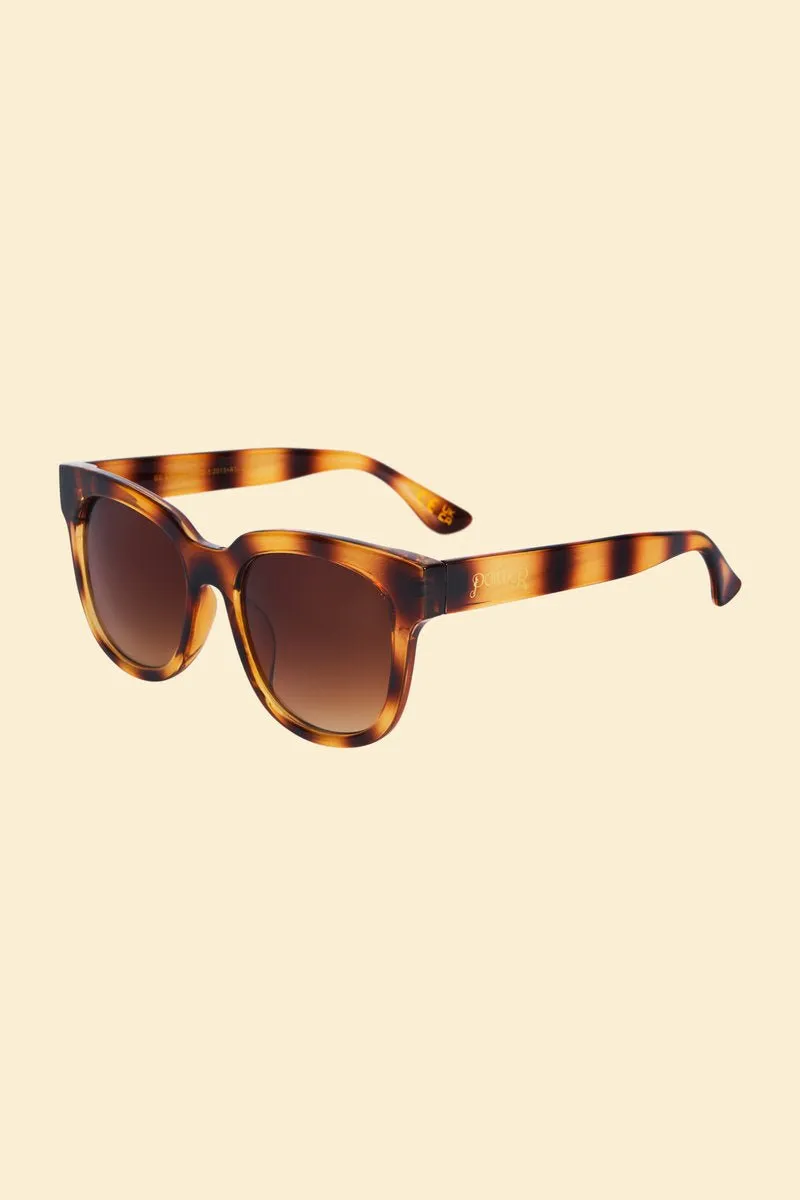 Powder Limited Edition Elena Sunglasses Sunburst Tortoiseshell