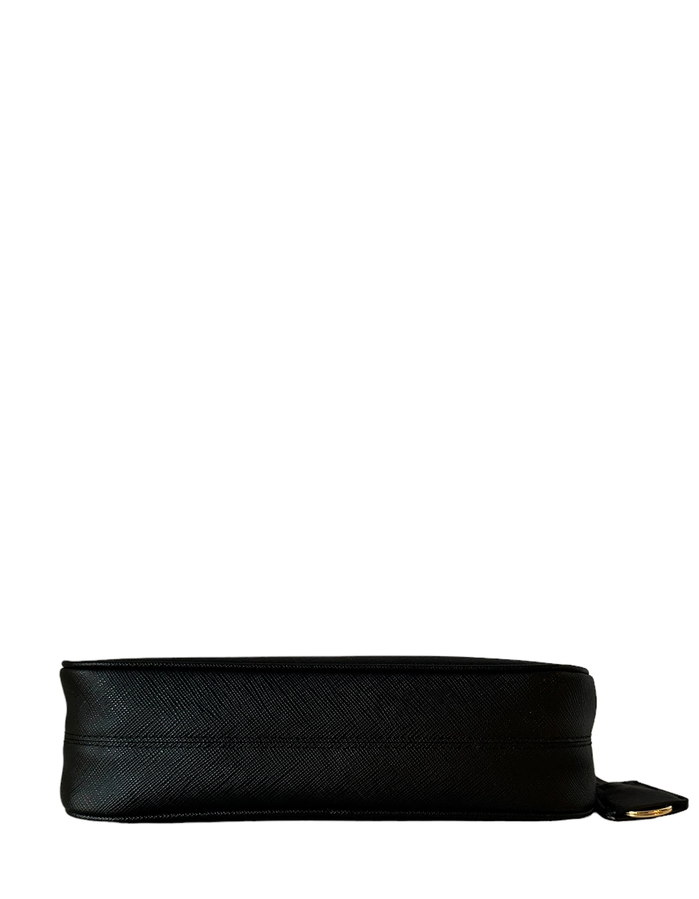 Prada Black Saffiano Lux Leather Re-Edition 2005 Crossbody Bag