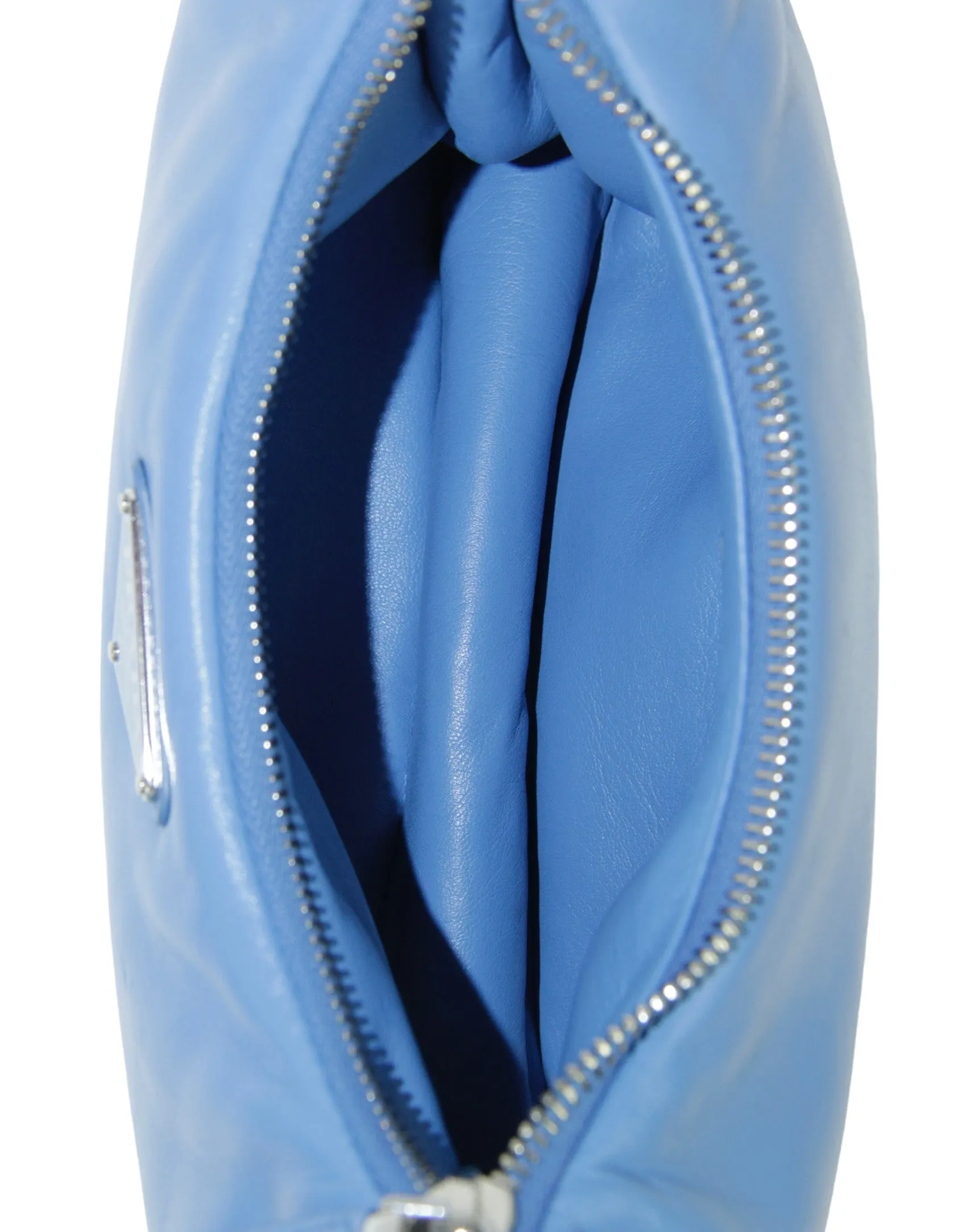 Prada Blue Padded Nappa-Leather Re-Edition Shoulder Bag