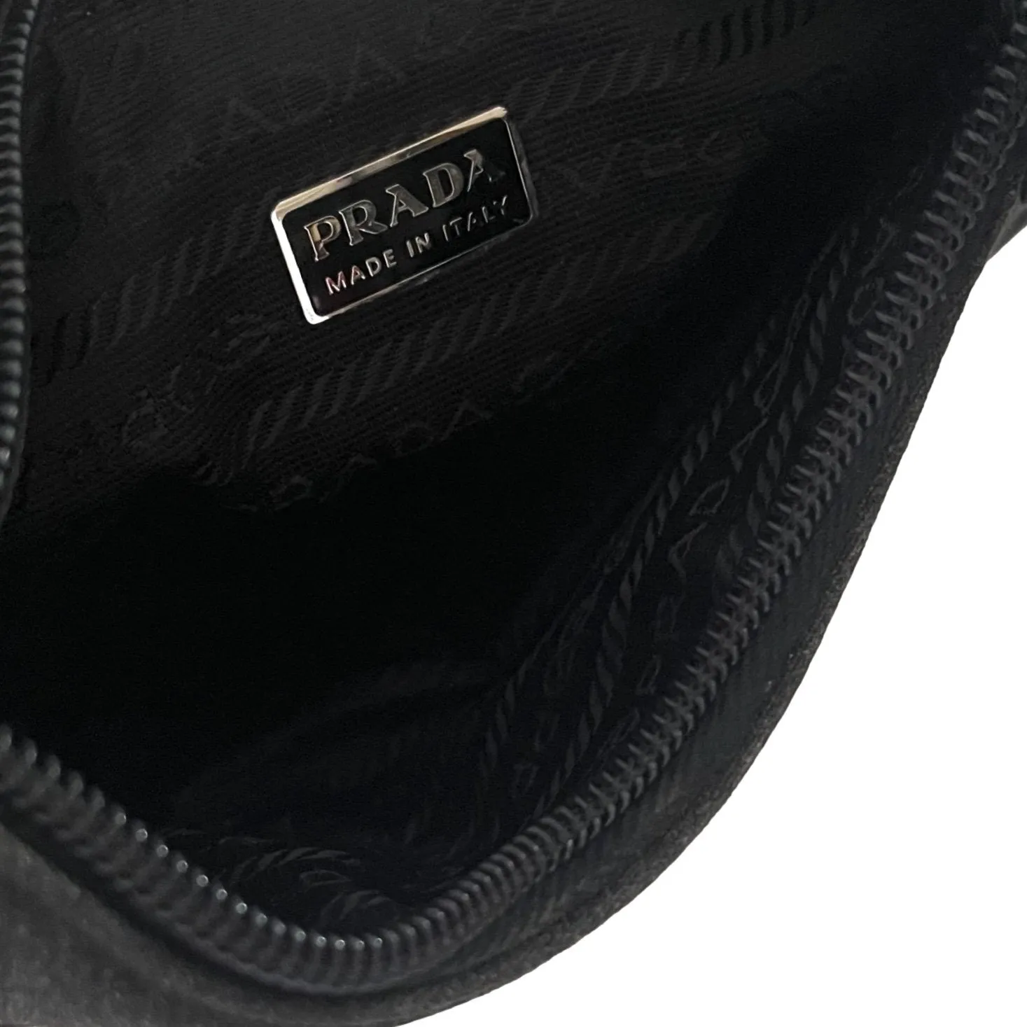 Prada Grey Mini Shoulder Bag