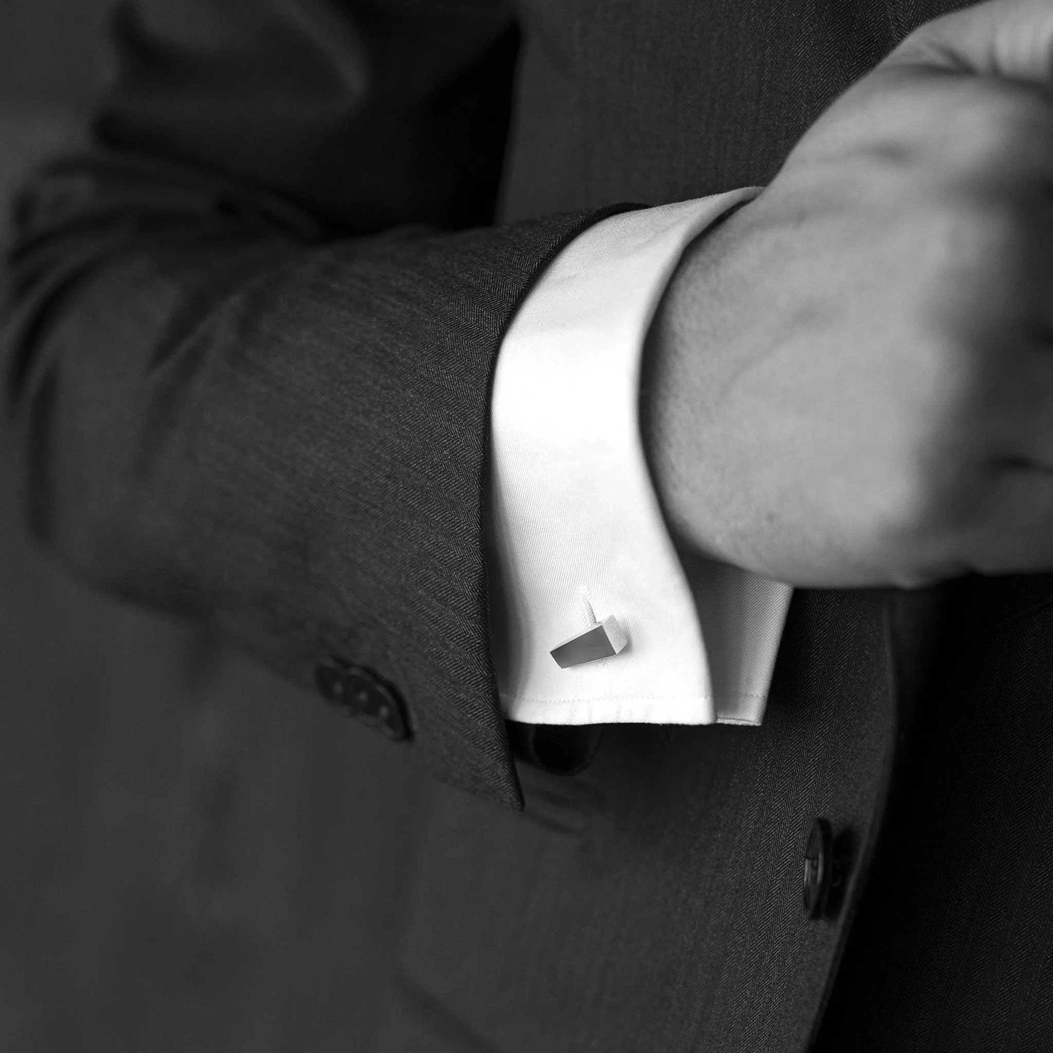 Preikestolen (Pulpit Rock) 18K Gold Cufflinks