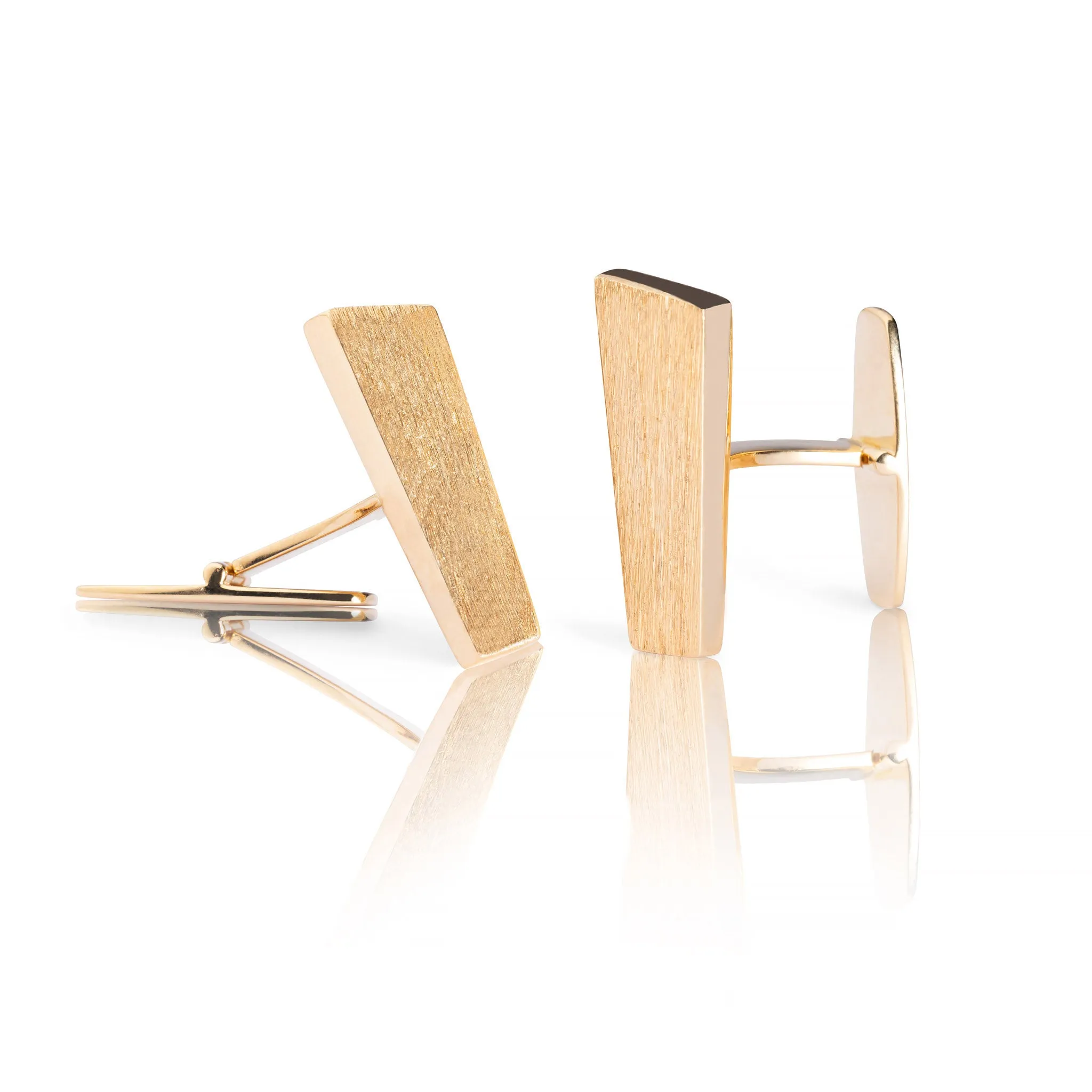 Preikestolen (Pulpit Rock) 18K Gold Cufflinks