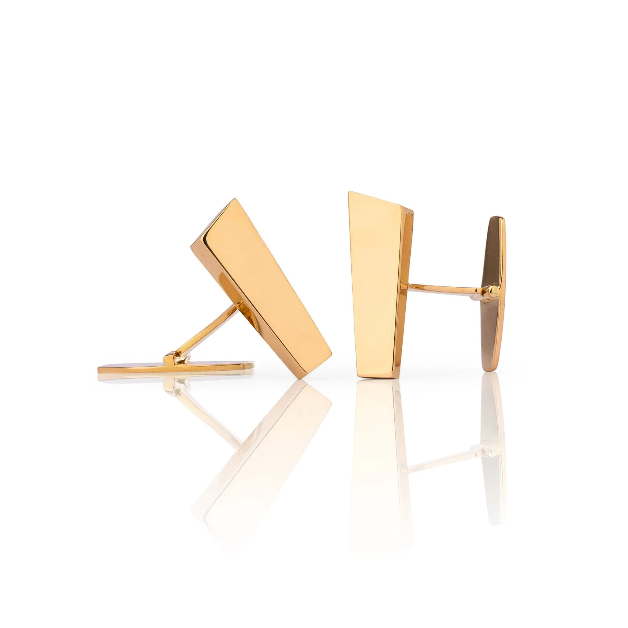 Preikestolen (Pulpit Rock) 18K Gold Cufflinks