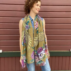 Printed Chiffon Scarf - 3300