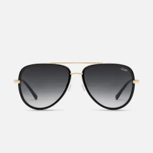 Quay All In Mini Sunglasses - Black