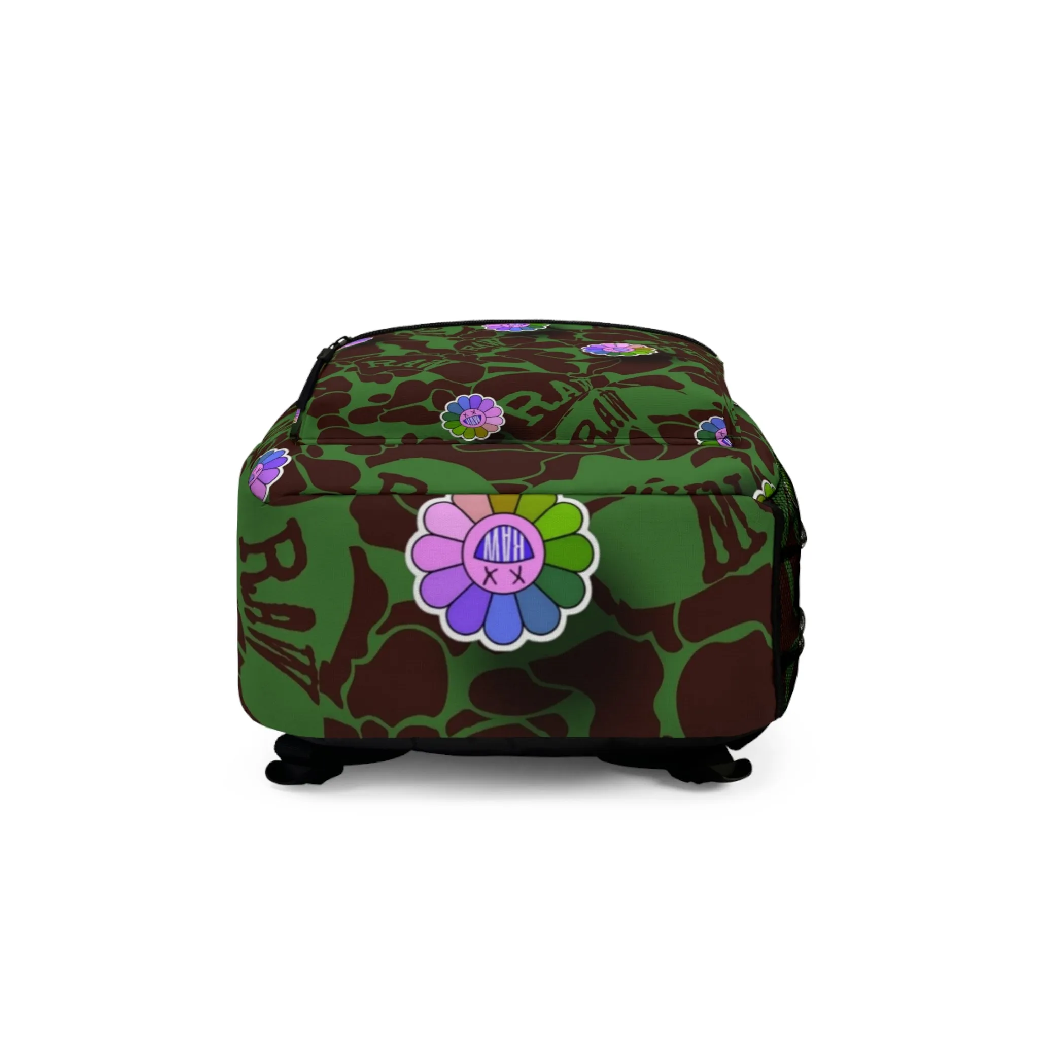 Raw Sushi green camo Backpack