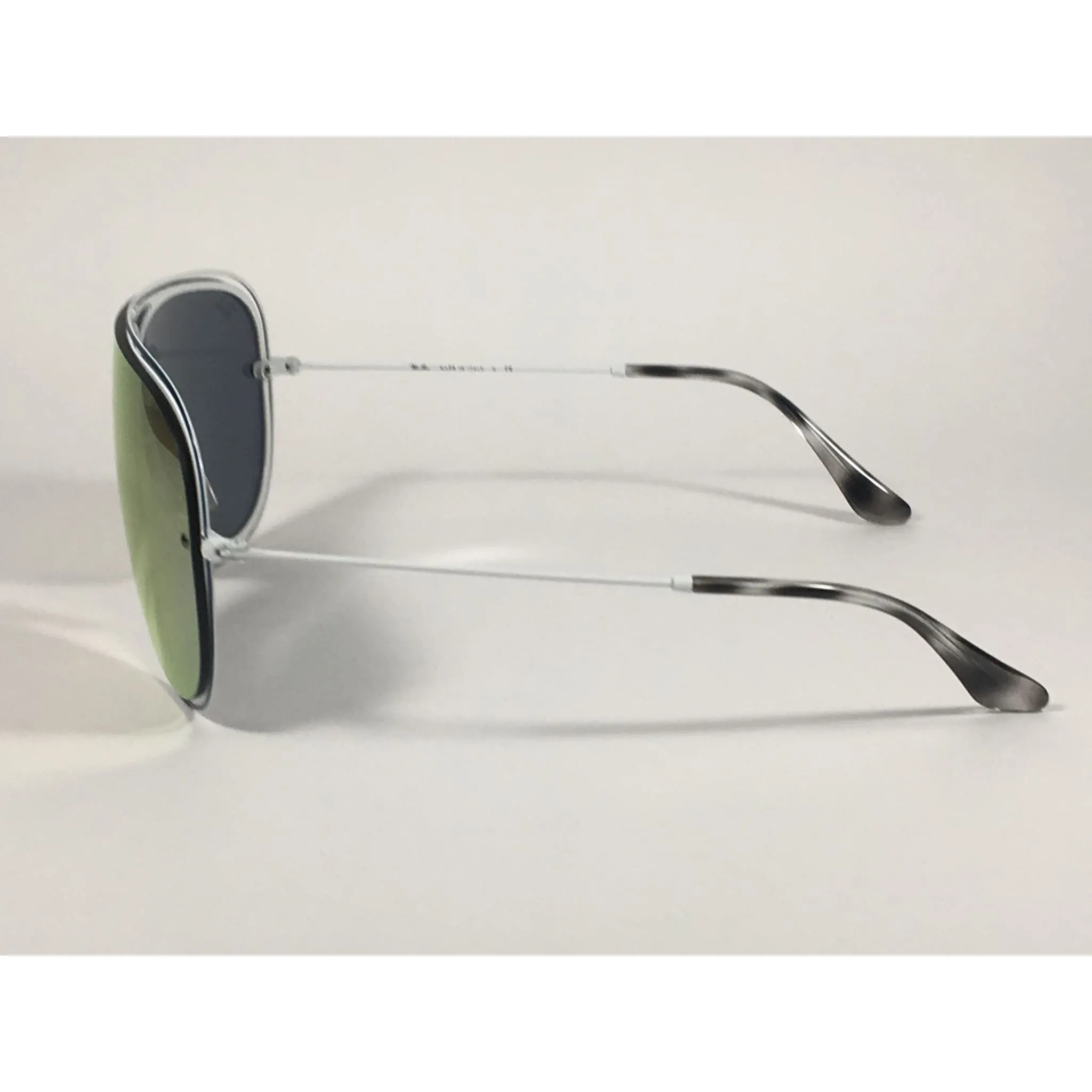 Ray-Ban Shooter Shield Aviator Sunglasses Pink Gray Mirror Lens RB3605N 91004Z