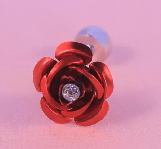 Red Rose Cufflinks