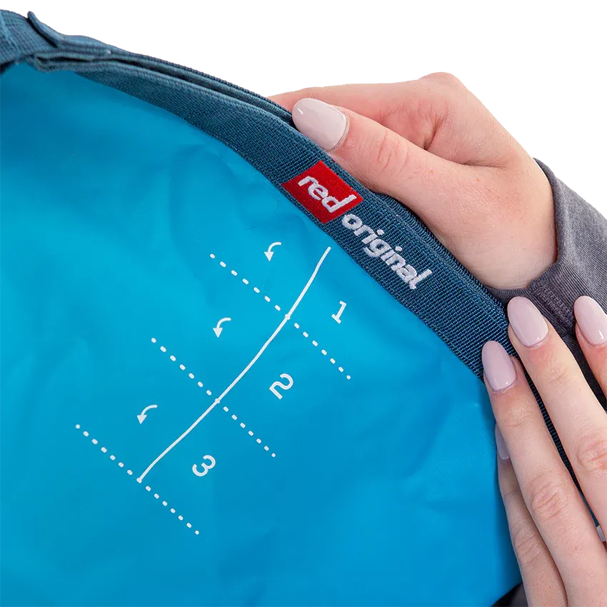 Red Waterproof Roll Top 10 Litre Dry Bag